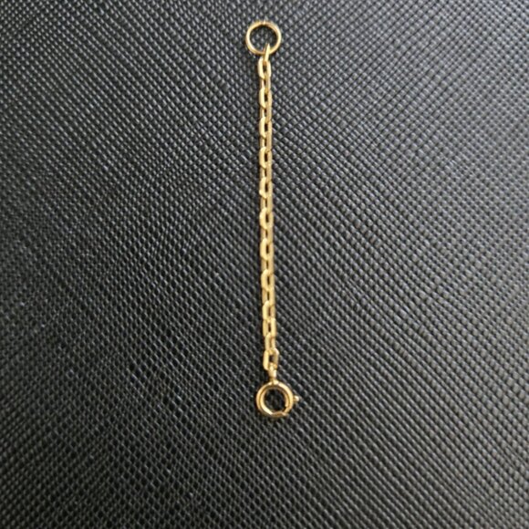 Gold Extender for necklace or bracelet - Picture 17 of 17